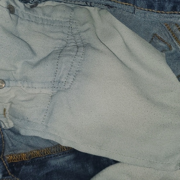 Abercrombie & Fitch jeans men's size 28 blue destroyed skinny stretch - Picture 15 of 16